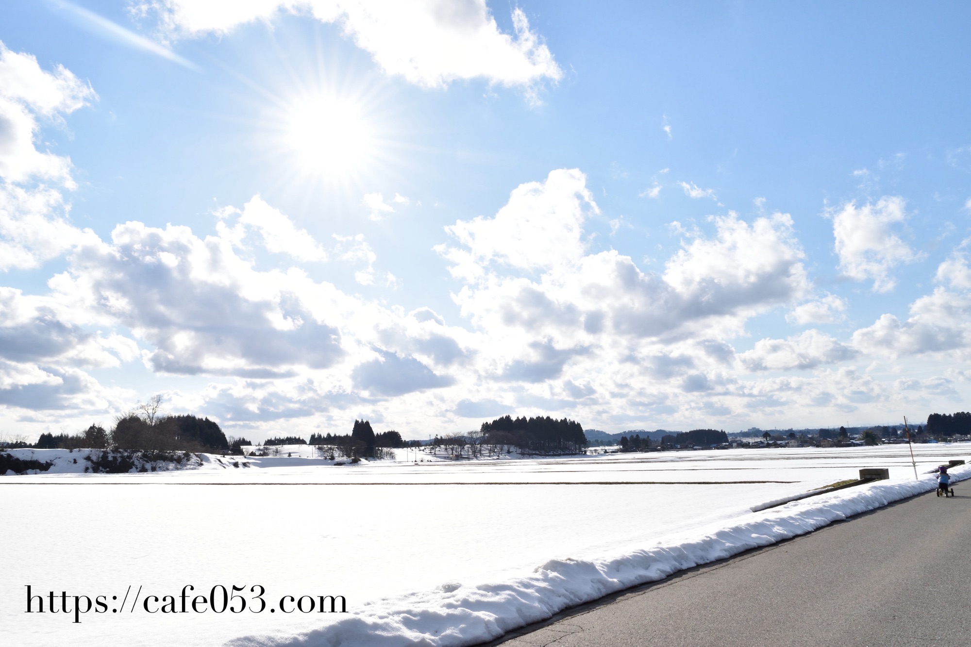 景色 雪 冬 田舎